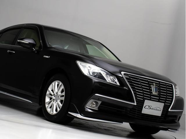 クラウンハイブリッド ロイヤルサルーン　（禁煙車）（フルエアロ）（ベージュ本革シート）（衝突軽減ブレーキ）（踏み間違い防止機能）レーダークルーズ　Ｂｌｕｅｔｏｏｔｈ対応　レギュラーガソリン仕様　シート＆ステアリングヒーター　ＨＤＤマルチナビ（23枚目）