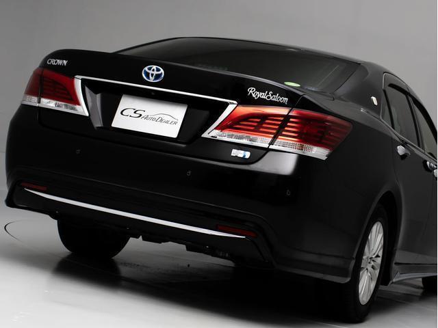 クラウンハイブリッド ロイヤルサルーン　（禁煙車）（フルエアロ）（ベージュ本革シート）（衝突軽減ブレーキ）（踏み間違い防止機能）レーダークルーズ　Ｂｌｕｅｔｏｏｔｈ対応　レギュラーガソリン仕様　シート＆ステアリングヒーター　ＨＤＤマルチナビ（25枚目）