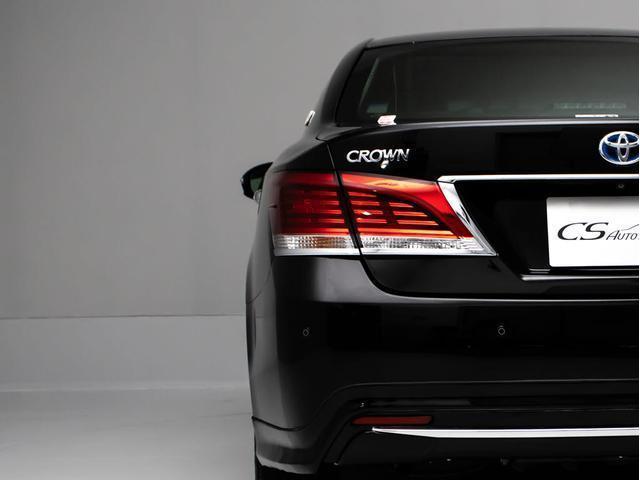 クラウンハイブリッド ロイヤルサルーン　（禁煙車）（フルエアロ）（ベージュ本革シート）（衝突軽減ブレーキ）（踏み間違い防止機能）レーダークルーズ　Ｂｌｕｅｔｏｏｔｈ対応　レギュラーガソリン仕様　シート＆ステアリングヒーター　ＨＤＤマルチナビ（26枚目）