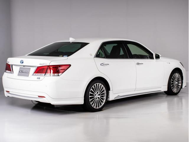 クラウンマジェスタ Ｆバージョン　リアモニター　後期型（黒本革シート）（オプション１８インチアルミ）（フルエアロ）（点検記録簿６枚）衝突軽減ブレーキ　踏み間違い防止機能　レーダークルーズ　ＢＳＭ　イージークローザー　パーキングアシスト（19枚目）