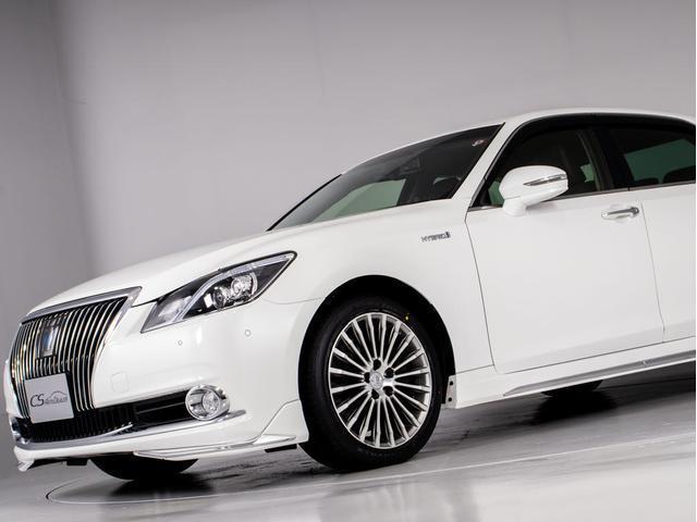 クラウンマジェスタ Ｆバージョン　リアモニター　後期型（黒本革シート）（オプション１８インチアルミ）（フルエアロ）（点検記録簿６枚）衝突軽減ブレーキ　踏み間違い防止機能　レーダークルーズ　ＢＳＭ　イージークローザー　パーキングアシスト（23枚目）