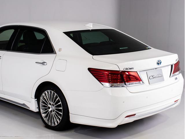 クラウンマジェスタ Ｆバージョン　リアモニター　後期型（黒本革シート）（オプション１８インチアルミ）（フルエアロ）（点検記録簿６枚）衝突軽減ブレーキ　踏み間違い防止機能　レーダークルーズ　ＢＳＭ　イージークローザー　パーキングアシスト（25枚目）