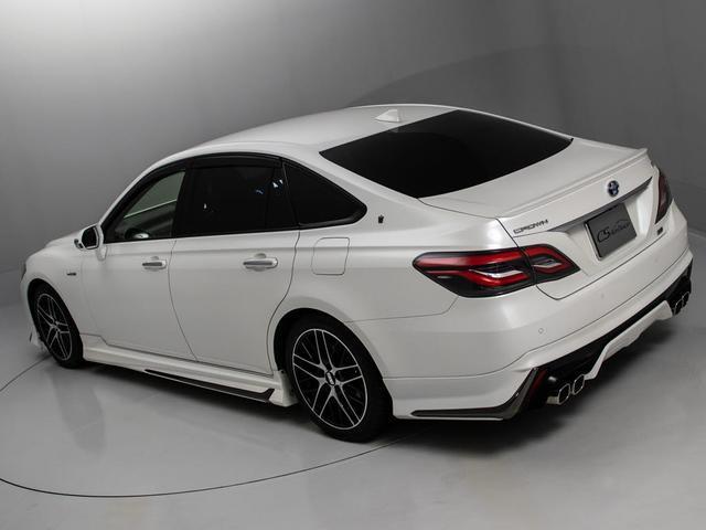 クラウンハイブリッド ＲＳアドバンス　（禁煙車）（モデリスタエアロ）（本革シート）（ＴＥＩＮ車高調）（ＢＢＳ１８インチアルミ）（フルエアロ）新品タイヤデジタルインナーミラー　シーケンシャルウィンカー　トヨタセーフティパッケージ（29枚目）