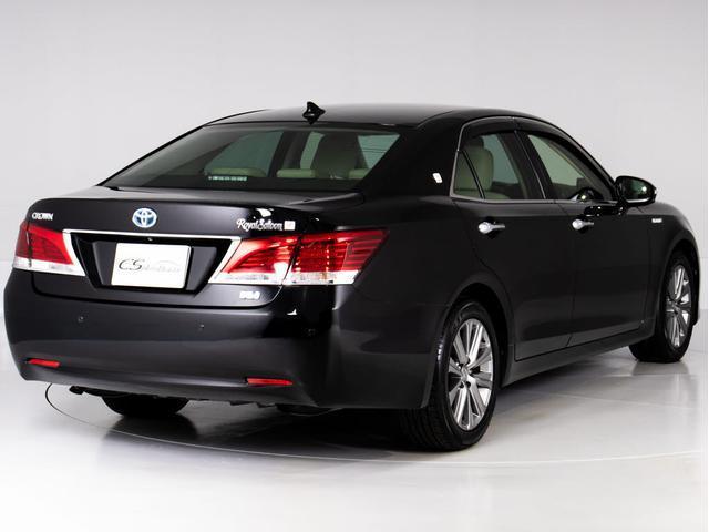 クラウンハイブリッド ロイヤルサルーンG (禁煙車)(パノラミックビューモニター)(フラクセン本革シート)(衝突軽減ブレーキ)(踏み間違い防止機能)レーダークルーズ アダプティブハイビーム 記録簿8枚 Bluetooth対応 エアシート(21枚目)