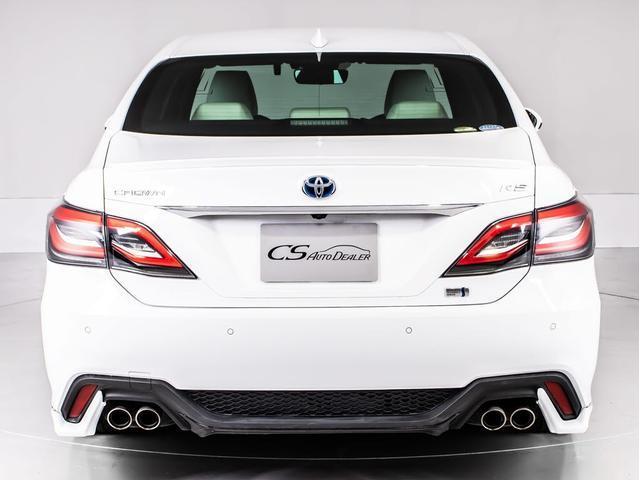 クラウンハイブリッド RSアドバンス (白本革シート)(フルエアロ)(パノラミックビューモニター)(トヨタセーフティパッケージプラス)衝突軽減ブレーキ 踏み間違い防止機能 車線逸脱抑制LTA シーケンシャルウィンカー(11枚目)