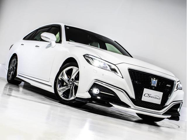 クラウンハイブリッド RSアドバンス (白本革シート)(フルエアロ)(パノラミックビューモニター)(トヨタセーフティパッケージプラス)衝突軽減ブレーキ 踏み間違い防止機能 車線逸脱抑制LTA シーケンシャルウィンカー(19枚目)