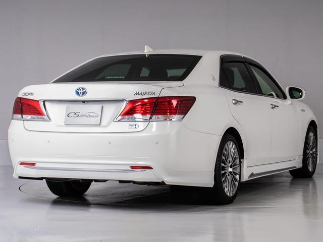 クラウンマジェスタ Ｆバージョン　Ｊ－フロンティア　後期型（ワンオーナー）（オプション１８インチアルミ）（専用コンビレザーシート）（モデリスタ）（セーフティセンス）衝突軽減　踏み間違い防止　車線逸脱抑制ＬＤＡ　レーダークルーズ　アダプティブハイビーム（14枚目）