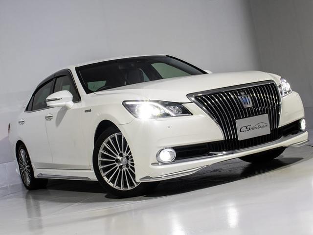 クラウンマジェスタ Ｆバージョン　Ｊ－フロンティア　後期型（ワンオーナー）（オプション１８インチアルミ）（専用コンビレザーシート）（モデリスタ）（セーフティセンス）衝突軽減　踏み間違い防止　車線逸脱抑制ＬＤＡ　レーダークルーズ　アダプティブハイビーム（15枚目）