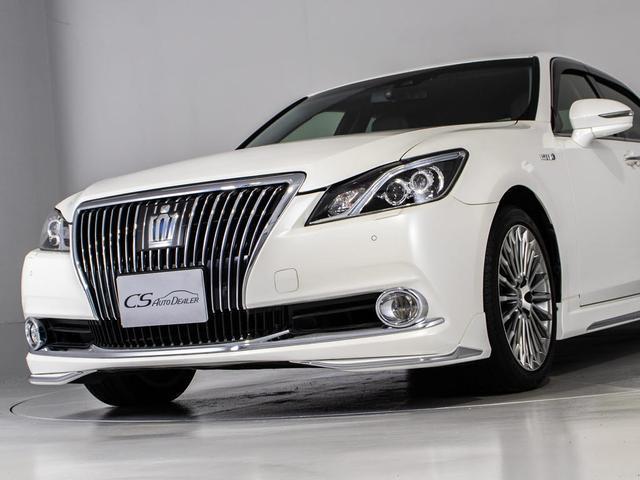 クラウンマジェスタ Ｆバージョン　Ｊ－フロンティア　後期型（ワンオーナー）（オプション１８インチアルミ）（専用コンビレザーシート）（モデリスタ）（セーフティセンス）衝突軽減　踏み間違い防止　車線逸脱抑制ＬＤＡ　レーダークルーズ　アダプティブハイビーム（17枚目）