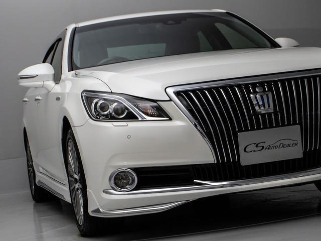 クラウンマジェスタ Ｆバージョン　Ｊ－フロンティア　後期型（ワンオーナー）（オプション１８インチアルミ）（専用コンビレザーシート）（モデリスタ）（セーフティセンス）衝突軽減　踏み間違い防止　車線逸脱抑制ＬＤＡ　レーダークルーズ　アダプティブハイビーム（21枚目）