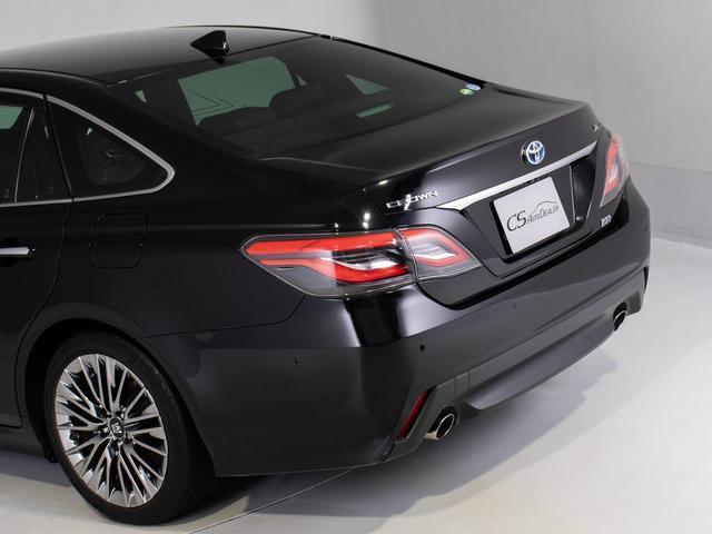 クラウンハイブリッド Ｇ－エグゼクティブ　後期／黒革／プレミアムサウンド／３６０度カメラ／ＨＵＤ／ＢＳＭ／パノラミックビューモニター／後席ＶＩＰ／シートエアコン／シートヒーター／パーキングアシスト／車線逸脱防止／衝突軽減ブレーキ（21枚目）