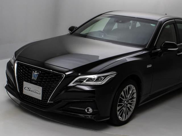 クラウンハイブリッド Ｇ－エグゼクティブ　後期／黒革／プレミアムサウンド／３６０度カメラ／ＨＵＤ／ＢＳＭ／パノラミックビューモニター／後席ＶＩＰ／シートエアコン／シートヒーター／パーキングアシスト／車線逸脱防止／衝突軽減ブレーキ（24枚目）