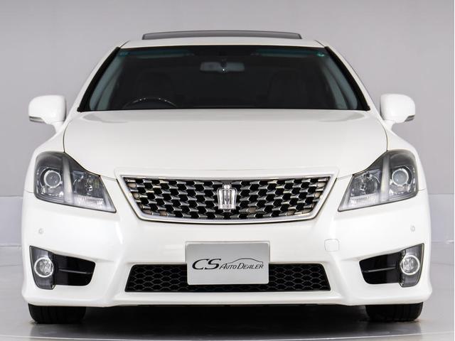 クラウン アスリート　後期型（サンルーフ）（ローダウン）Ｂｌｕｅｔｏｏｔｈ対応　ＨＤＤマルチナビ　レギュラーガソリン仕様　カラーバックカメラ　ＨＩＤヘッドライト　パワーシート　クルーズコントロール　フルセグ　ＣＤ録音（12枚目）