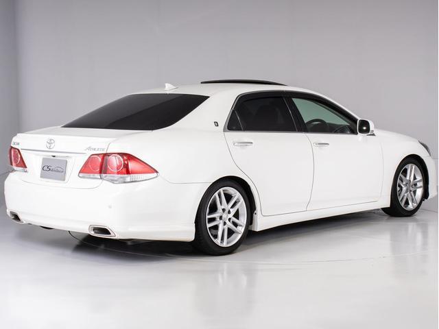 クラウン アスリート　後期型（サンルーフ）（ローダウン）Ｂｌｕｅｔｏｏｔｈ対応　ＨＤＤマルチナビ　レギュラーガソリン仕様　カラーバックカメラ　ＨＩＤヘッドライト　パワーシート　クルーズコントロール　フルセグ　ＣＤ録音（13枚目）