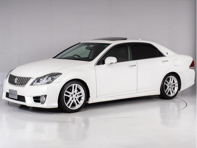 クラウン アスリート　後期型（サンルーフ）（ローダウン）Ｂｌｕｅｔｏｏｔｈ対応　ＨＤＤマルチナビ　レギュラーガソリン仕様　カラーバックカメラ　ＨＩＤヘッドライト　パワーシート　クルーズコントロール　フルセグ　ＣＤ録音（15枚目）