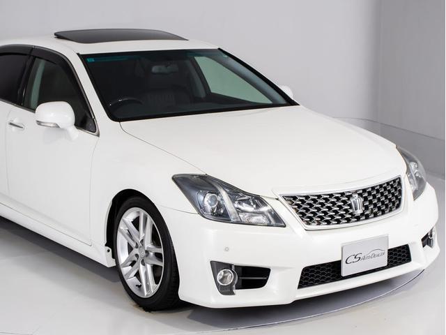 クラウン アスリート　後期型（サンルーフ）（ローダウン）Ｂｌｕｅｔｏｏｔｈ対応　ＨＤＤマルチナビ　レギュラーガソリン仕様　カラーバックカメラ　ＨＩＤヘッドライト　パワーシート　クルーズコントロール　フルセグ　ＣＤ録音（19枚目）