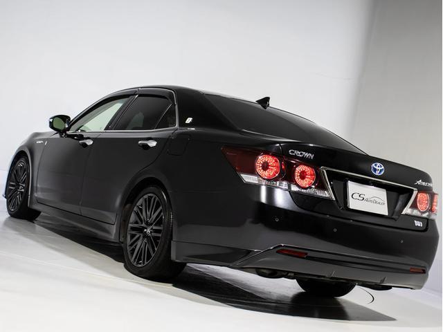 クラウンハイブリッド アスリートＳ　Ｊ－フロンティアリミテッド　後期型（禁煙車）（特別仕様車）（黒本革シート）（オプション１８インチアルミ）（フルエアロ）（トヨタセーフティセンス）衝突軽減ブレーキ　踏み間違い防止機能　車線逸脱抑制機能ＬＤＡ　レーダークルーズ（21枚目）