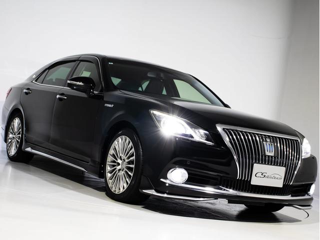 クラウンマジェスタ Ｆバージョン　（黒本革シート）（オプション１８インチアルミ）（フルエアロ）（衝突軽減ブレーキ）（踏み間違い防止機能）レーダークルーズ　ＢＳＭ　イージークローザー　後席ＶＩＰ仕様　Ｂｌｕｅｔｏｏｔｈ対応　ＨＤＤマルチ（20枚目）