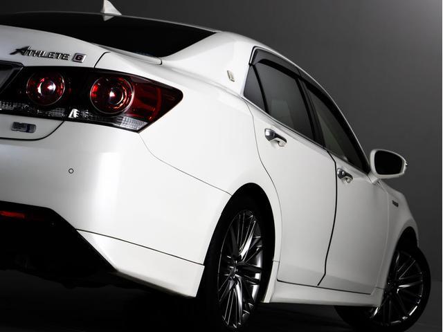 クラウンハイブリッド アスリートＧ　後期型（禁煙車）（黒本革シート）（スパッタリング加工１８インチアルミ）（新品タイヤ）（トヨタセーフティセンス）衝突軽減ブレーキ　車線逸脱抑制ＬＤＡ　レーダークルーズ　踏み間違い防止　Ｂｌｕｅｔｏｏｔｈ（25枚目）