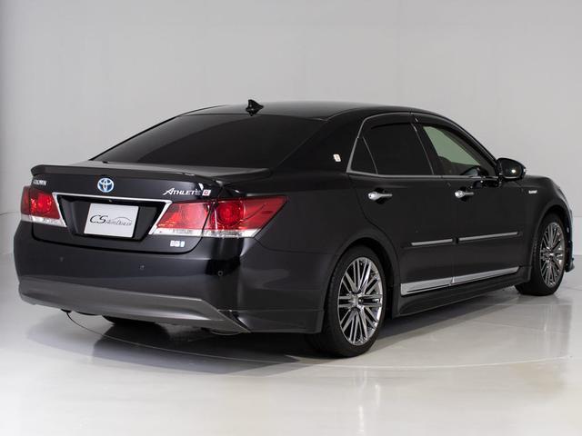 クラウンハイブリッド アスリートＧ　禁煙／黒革／ＯＰ１８ＡＷ／衝突軽減／フルエアロ　　／レーダークルーズ／アダプティブハイビーム／クリアランスソナー／ＥＴＣ車載器／エアシート／シートヒーター（16枚目）