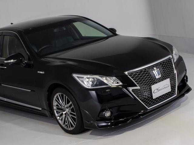 クラウンハイブリッド アスリートＧ　禁煙／黒革／ＯＰ１８ＡＷ／衝突軽減／フルエアロ　　／レーダークルーズ／アダプティブハイビーム／クリアランスソナー／ＥＴＣ車載器／エアシート／シートヒーター（20枚目）