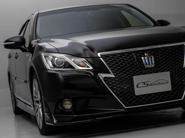 クラウンハイブリッド アスリートＧ　禁煙／黒革／ＯＰ１８ＡＷ／衝突軽減／フルエアロ　　／レーダークルーズ／アダプティブハイビーム／クリアランスソナー／ＥＴＣ車載器／エアシート／シートヒーター（23枚目）