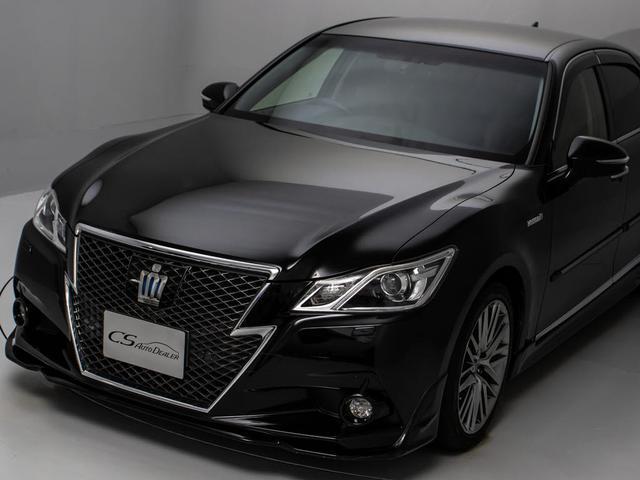 クラウンハイブリッド アスリートＧ　禁煙／黒革／ＯＰ１８ＡＷ／衝突軽減／フルエアロ　　／レーダークルーズ／アダプティブハイビーム／クリアランスソナー／ＥＴＣ車載器／エアシート／シートヒーター（25枚目）