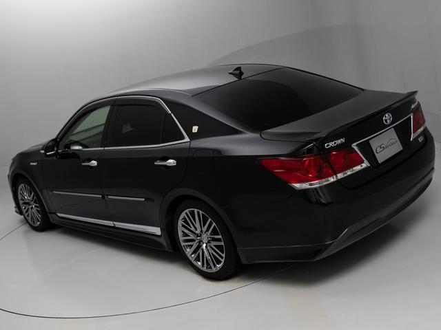 クラウンハイブリッド アスリートＧ　禁煙／黒革／ＯＰ１８ＡＷ／衝突軽減／フルエアロ　　／レーダークルーズ／アダプティブハイビーム／クリアランスソナー／ＥＴＣ車載器／エアシート／シートヒーター（26枚目）