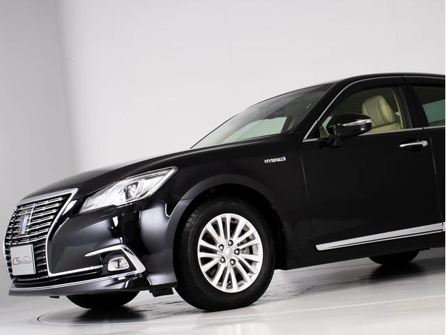 クラウンハイブリッド ロイヤルサルーンＧ　後期（禁煙車）（フラクセン本革シート）（トヨタセーフティセンス）（リヤコンフォートパッケージ）衝突軽減ブレーキ　車線逸脱抑制ＬＤＡ　レーダークルーズ　ＢＳＭ　アダプティブハイビーム　Ｂｌｕｅｔｏｏｔｈ（22枚目）