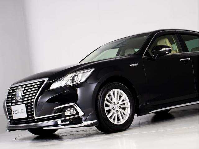 クラウンハイブリッド ロイヤルサルーン　後期型（禁煙車）（本革シート）（フルエアロ）（点検記録簿７枚）（衝突軽減ブレーキ）（踏み間違い防止機能）レーダークルーズ　レギュラーガソリン仕様　Ｂｌｕｅｔｏｏｔｈ対応　ＳＤマルチ　アドバンストＰＫＧ（22枚目）