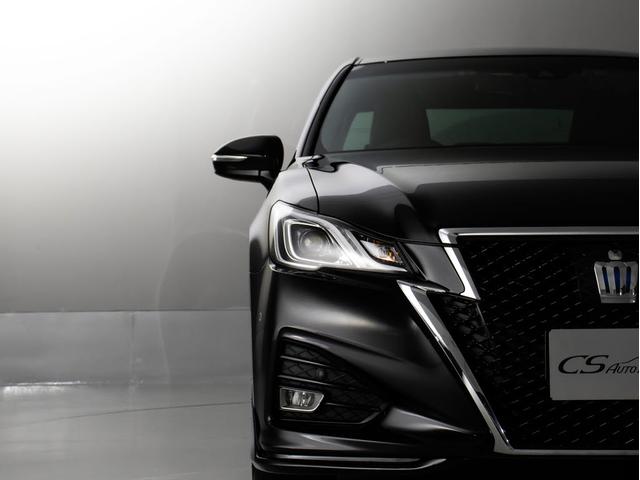 クラウンハイブリッド アスリートＳ　後期型（ワンオーナー）（黒本革シート）（フルエアロ）（オプション１８インチアルミ）（トヨタセーフティセンス）衝突軽減ブレーキ　踏み間違い防止機能　車線逸脱抑制ＬＤＡ　レーダークルーズ　オートハイビーム（25枚目）