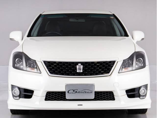 クラウン ２．５アスリート　プレミアムエディション　後期型（禁煙車）（モデリスタエアロ）（専用黒本革シート）（１９インチアルミホイール）専用インテリア＆エクステリア　Ｂｌｕｅｔｏｏｔｈ対応　レギュラーガソリン仕様　ブラックインナーヘッドライト　ＨＤＤ（13枚目）