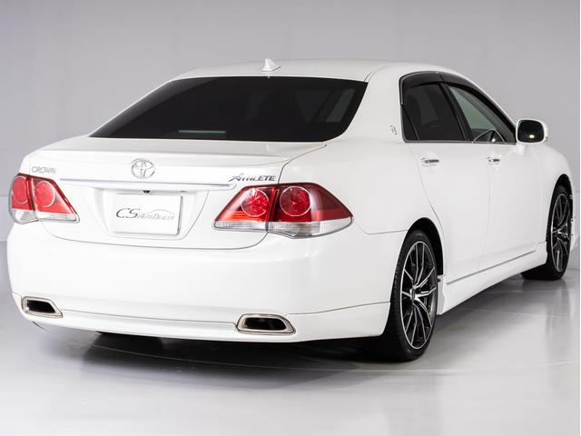 クラウン ２．５アスリート　プレミアムエディション　後期型（禁煙車）（モデリスタエアロ）（専用黒本革シート）（１９インチアルミホイール）専用インテリア＆エクステリア　Ｂｌｕｅｔｏｏｔｈ対応　レギュラーガソリン仕様　ブラックインナーヘッドライト　ＨＤＤ（17枚目）