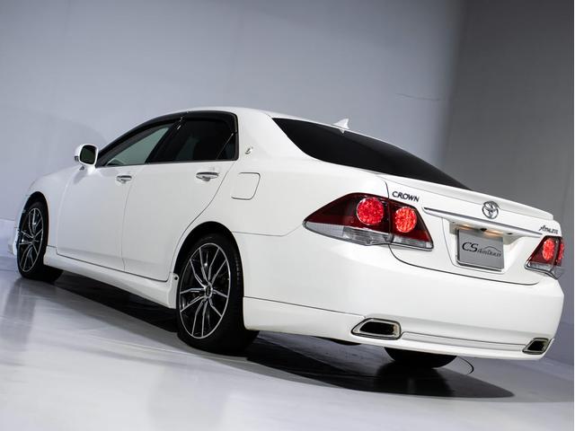 クラウン ２．５アスリート　プレミアムエディション　後期型（禁煙車）（モデリスタエアロ）（専用黒本革シート）（１９インチアルミホイール）専用インテリア＆エクステリア　Ｂｌｕｅｔｏｏｔｈ対応　レギュラーガソリン仕様　ブラックインナーヘッドライト　ＨＤＤ（19枚目）