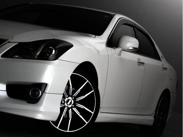 クラウン ２．５アスリート　プレミアムエディション　後期型（禁煙車）（モデリスタエアロ）（専用黒本革シート）（１９インチアルミホイール）専用インテリア＆エクステリア　Ｂｌｕｅｔｏｏｔｈ対応　レギュラーガソリン仕様　ブラックインナーヘッドライト　ＨＤＤ（23枚目）