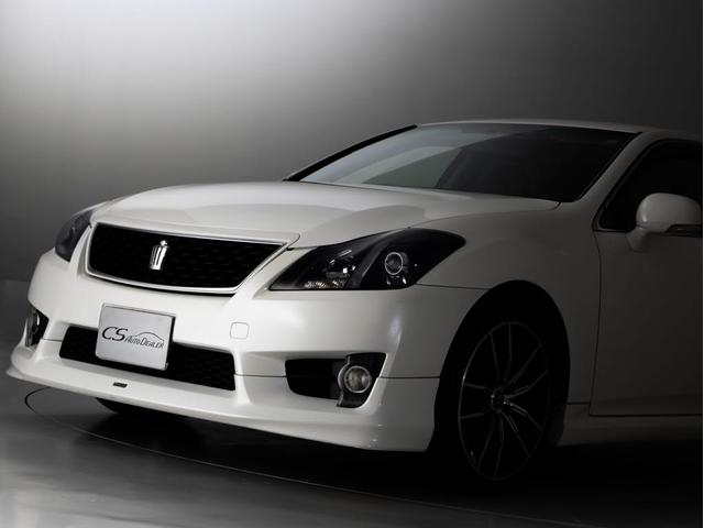 クラウン ２．５アスリート　プレミアムエディション　後期型（禁煙車）（モデリスタエアロ）（専用黒本革シート）（１９インチアルミホイール）専用インテリア＆エクステリア　Ｂｌｕｅｔｏｏｔｈ対応　レギュラーガソリン仕様　ブラックインナーヘッドライト　ＨＤＤ（26枚目）