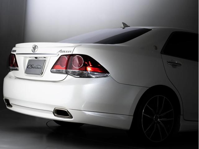 クラウン ２．５アスリート　プレミアムエディション　後期型（禁煙車）（モデリスタエアロ）（専用黒本革シート）（１９インチアルミホイール）専用インテリア＆エクステリア　Ｂｌｕｅｔｏｏｔｈ対応　レギュラーガソリン仕様　ブラックインナーヘッドライト　ＨＤＤ（28枚目）