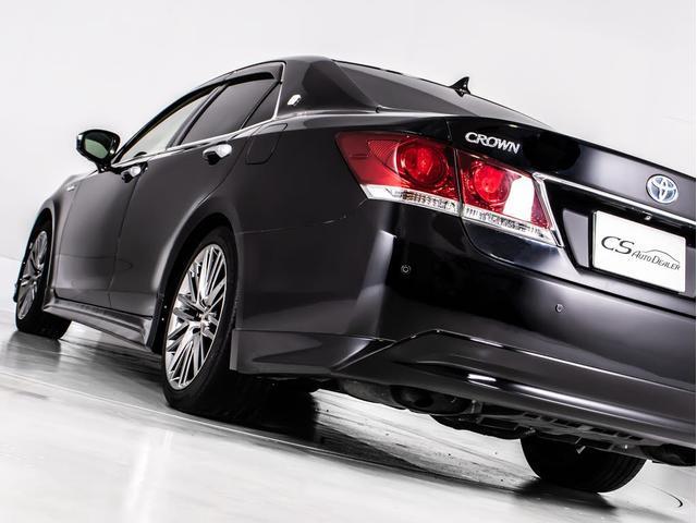 クラウンハイブリッド アスリートＧ　（サンルーフ）（黒本革シート）（フルエアロ）（オプション１８インチアルミ）（衝突軽減）（記録簿８枚）（踏み間違い防止機能）新品タイヤ　レーダークルーズ　アダプティブハイビーム　シートメモリー（16枚目）