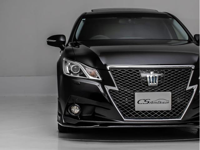 クラウンハイブリッド アスリートＧ　（サンルーフ）（黒本革シート）（フルエアロ）（オプション１８インチアルミ）（衝突軽減）（記録簿８枚）（踏み間違い防止機能）新品タイヤ　レーダークルーズ　アダプティブハイビーム　シートメモリー（21枚目）