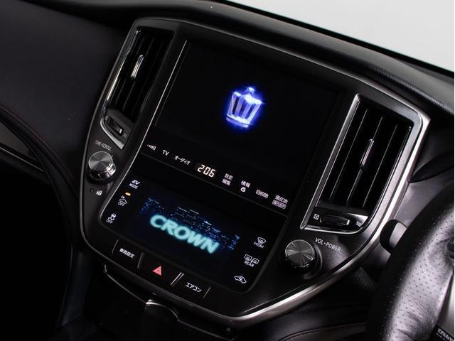 クラウンハイブリッド アスリートＧ　（サンルーフ）（黒本革シート）（フルエアロ）（オプション１８インチアルミ）（衝突軽減）（記録簿８枚）（踏み間違い防止機能）新品タイヤ　レーダークルーズ　アダプティブハイビーム　シートメモリー（33枚目）