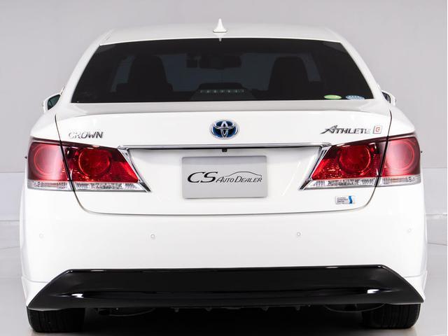 クラウンハイブリッド アスリートＧ　（禁煙車）（ワンオーナー）（黒本革シート）（オプション１８インチアルミ）（フルエアロ）（衝突軽減ブレーキ）（踏み間違い防止機能）レーダークルーズ　Ｂｌｕｅｔｏｏｔｈ対応　レギュラー仕様　点検記録簿８枚（18枚目）