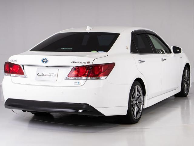 クラウンハイブリッド アスリートＧ　（禁煙車）（ワンオーナー）（黒本革シート）（オプション１８インチアルミ）（フルエアロ）（衝突軽減ブレーキ）（踏み間違い防止機能）レーダークルーズ　Ｂｌｕｅｔｏｏｔｈ対応　レギュラー仕様　点検記録簿８枚（20枚目）