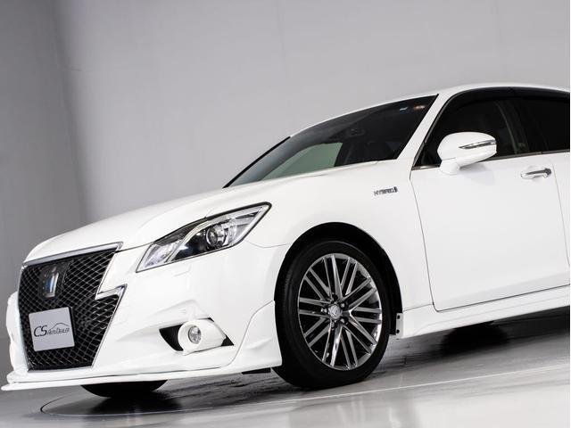 クラウンハイブリッド アスリートＧ　（禁煙車）（ワンオーナー）（黒本革シート）（オプション１８インチアルミ）（フルエアロ）（衝突軽減ブレーキ）（踏み間違い防止機能）レーダークルーズ　Ｂｌｕｅｔｏｏｔｈ対応　レギュラー仕様　点検記録簿８枚（23枚目）