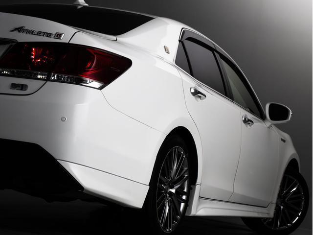 クラウンハイブリッド アスリートＧ　（禁煙車）（ワンオーナー）（黒本革シート）（オプション１８インチアルミ）（フルエアロ）（衝突軽減ブレーキ）（踏み間違い防止機能）レーダークルーズ　Ｂｌｕｅｔｏｏｔｈ対応　レギュラー仕様　点検記録簿８枚（27枚目）