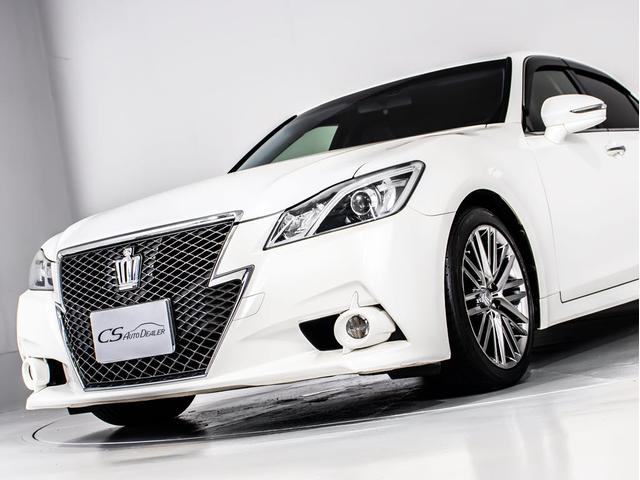 クラウン アスリートＳ　（禁煙車）（黒本革シート）（スパッタリング加工純正１８インチアルミ）（点検記録簿１２枚）Ｂｌｕｅｔｏｏｔｈ対応　エアシート　シートヒーター　ＨＤＤマルチ　バックカメラ　ＨＩＤヘッドライト　ＬＥＤフォグ（5枚目）