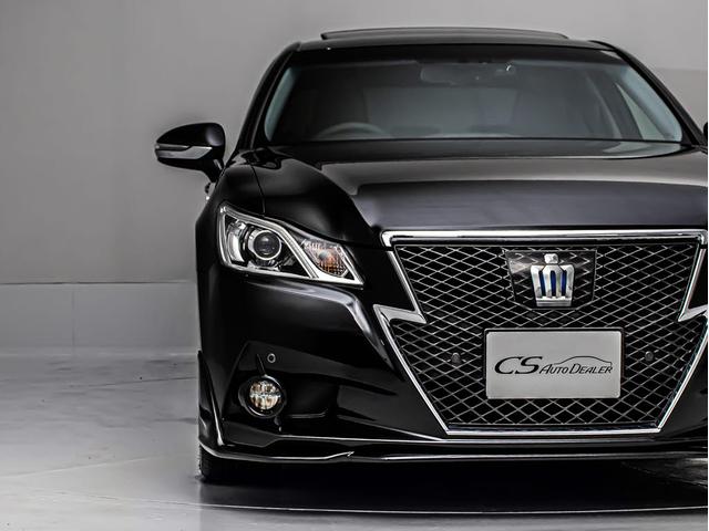 クラウンハイブリッド アスリートS (サンルーフ)(黒本革シート)(オプション18インチアルミ)(フルエアロ)(新品タイヤ)(衝突軽減ブレーキ)(踏み間違い防止機能)レーダークルーズ 記録簿8枚 Bluetooth対応 レギュラー仕様(25枚目)