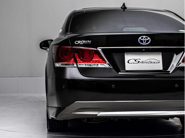 クラウンハイブリッド アスリートS (サンルーフ)(黒本革シート)(オプション18インチアルミ)(フルエアロ)(新品タイヤ)(衝突軽減ブレーキ)(踏み間違い防止機能)レーダークルーズ 記録簿8枚 Bluetooth対応 レギュラー仕様(26枚目)