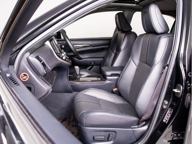 クラウンハイブリッド アスリートS (サンルーフ)(黒本革シート)(オプション18インチアルミ)(フルエアロ)(新品タイヤ)(衝突軽減ブレーキ)(踏み間違い防止機能)レーダークルーズ 記録簿8枚 Bluetooth対応 レギュラー仕様(34枚目)