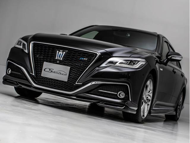 クラウンハイブリッド ＲＳアドバンス　（サンルーフ）（黒本革シート）（パノラミックビューモニター）（フルエアロ）（トヨタセーフティセンス）衝突軽減ブレーキ　踏み間違い防止機能　車線逸脱抑制ＬＴＡ　シーケンシャルウィンカー　ＢＳＭ　ＳＤナビ（25枚目）