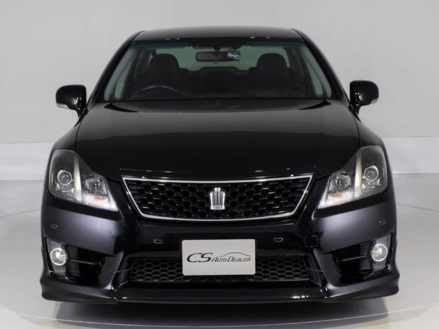 クラウン ２．５アスリート　プレミアムエディション　後期型（禁煙車）（特別仕様車）（黒本革シート）（フルエアロ）ＨＤＤマルチ　Ｂｌｕｅｔｏｏｔｈ対応　レギュラーガソリン仕様　専用インテリア＆エクステリア　カラーバックカメラ　ブラックインナーヘッドライト（11枚目）